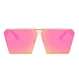 ROYAL GIRL New Color Women Sunglasses Unique Oversize Shield Glasses