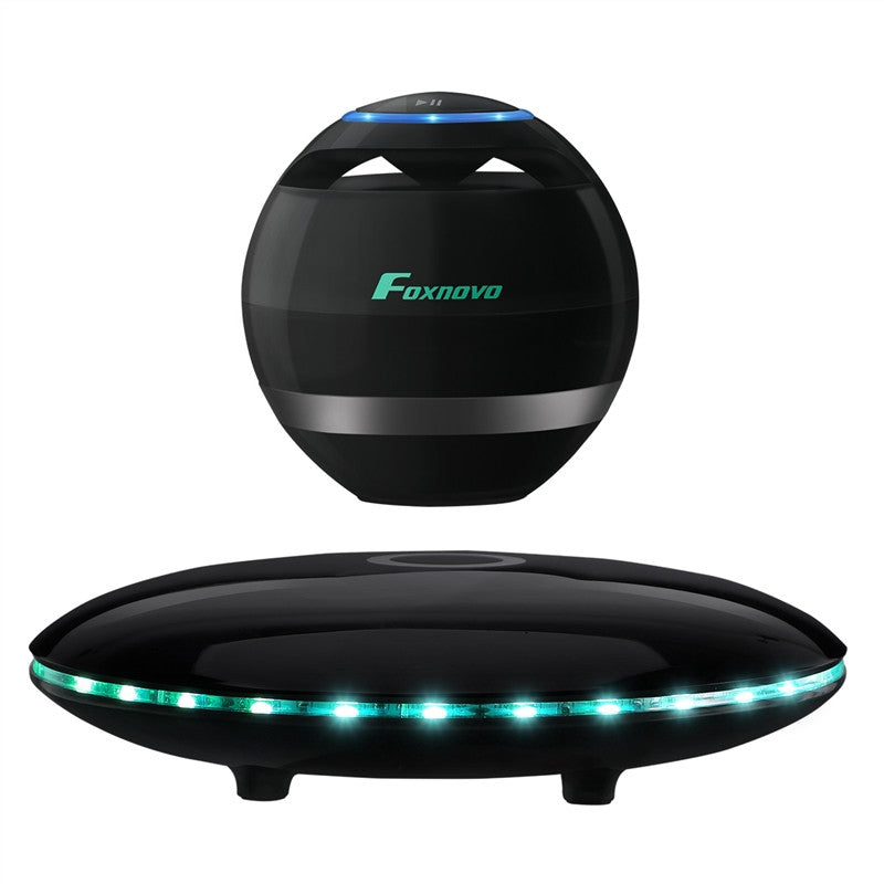 FOXNOVO Levitating Bluetooth Speaker Portable Wireless LED Floating