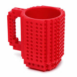 Creative DIY Build-on Brick Mug Lego Style Puzzle Mugs